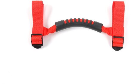 Shineka 4x4WD Armsteun Top Handgrepen Grip Bar Trekken Tab Roll Bar Mount Voor Jeep Wrangler Cj Tj Jk Jl sport Sahara Rubicon rood 1