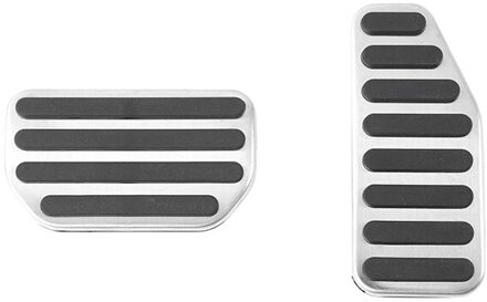 Shineka Rvs Accessoires Voor Suzuki Jimny + Auto Gaspedaal Brake Voetpedalen Covers Voor Suzuki Jimny Automatic version