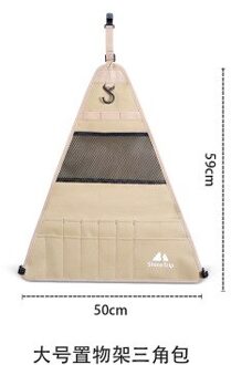 Shinetrip Draagbare Outdoor Camping Picknick Servies Opbergtas Draagbare Barbecue Bestek Organisator Opknoping Holder Tassen groot