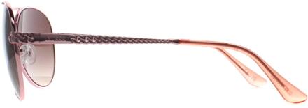 Shiny Rose Gold-coloured Gepolariseerde Zonnebril  - Roségoud