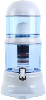 (Ship from UK) Water Purifier Jug Pitcher Drinking Filter Ceramic Carbon Mineral Dispenser