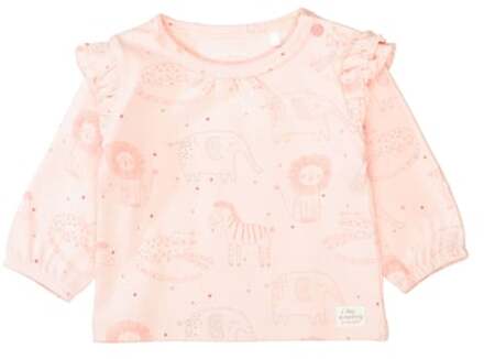 Shirt blush met patroon Roze/lichtroze - 68