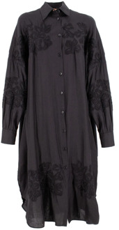 Shirt Dresses Ermanno Scervino , Black , Dames - XS