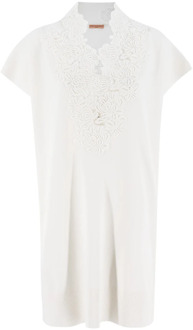 Shirt Dresses Ermanno Scervino , White , Dames - M,S