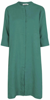 Shirt Dresses Masai , Green , Dames - 2Xl,Xl,L,M