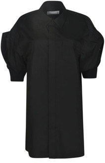 Shirt Dresses Sacai , Black , Dames - L