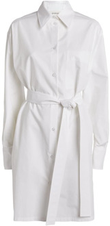 Shirt Dresses Sportmax , White , Dames - S,2Xs