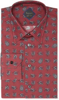 Shirt - maat S Bordeaux