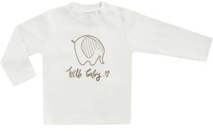 Shirt met lange mouwen BABY ON TOUR uit white Wit - 68