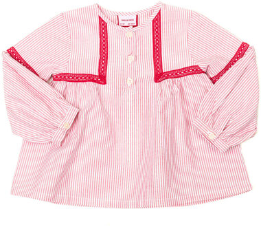 Shirt met lange mouwen en ronde hals 17I07101 baby Roze - 2-3J / 92-98cm