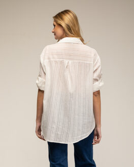 Shirt met lange mouwen Wit