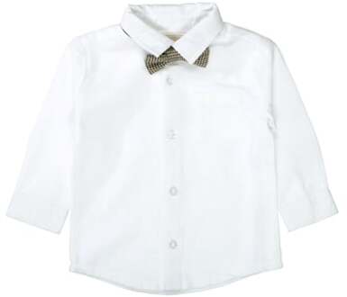 Shirt met strik white Wit - 74