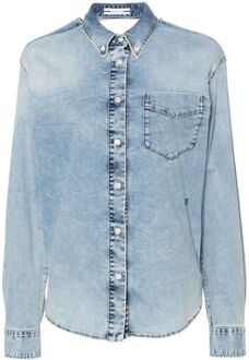 Shirt met Uitsnijding - maat Lichtgrijs