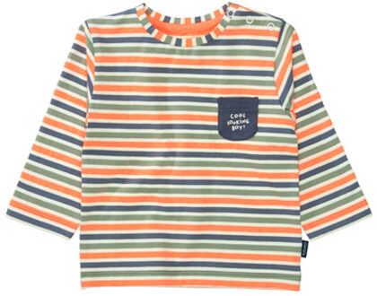 Shirt multi colour gestreept Kleurrijk - 68