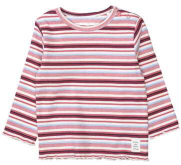 Shirt multi colour gestreept Roze/lichtroze - 68