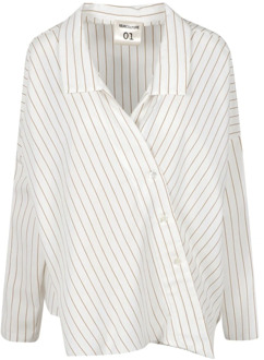 Shirt Semicouture , White , Dames - L