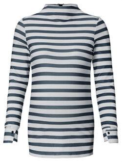 Shirt Striped - Black Stripe - Maat XS