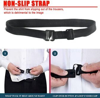 Shirt Verblijf Houder Verstelbare Riem Antislip Rimpel-Proof Vergrendeling Bandjes Voor Vrouwen Mannen EIG88