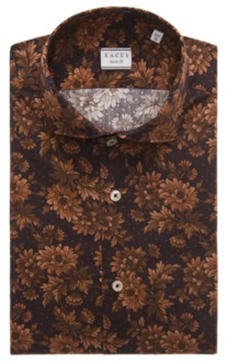 shirt Xacus , Brown , Heren - 3XL