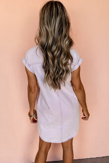 Shirtjurk Mini Lavendel Katoen Lila