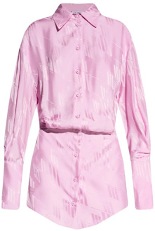 shirtjurken The Attico , Pink , Dames - S,Xs