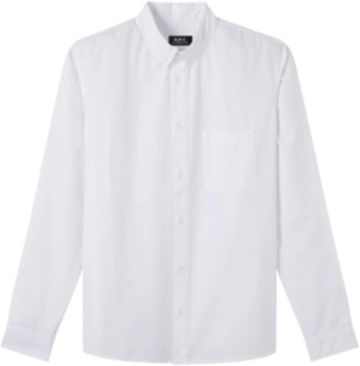 Shirts A.p.c. , White , Heren - L,M,S
