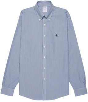 Shirts Brooks Brothers , Blue , Heren - L,S,Xs