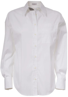 Shirts Brunello Cucinelli , White , Dames - M