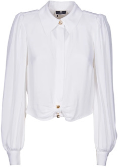 Shirts Elisabetta Franchi , White , Dames - Xl,L,S