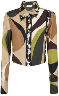 Shirts Emilio Pucci , Multicolor , Dames - L,Xs
