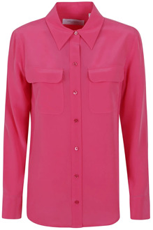 Shirts Equipment , Pink , Dames - M,Xs