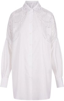 Shirts Ermanno Scervino , White , Dames - Xs,2Xs