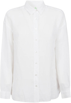 Shirts Finamore , White , Dames - 2Xl,3Xl