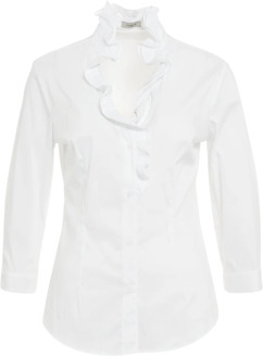 Shirts Himon's , White , Dames - M,S