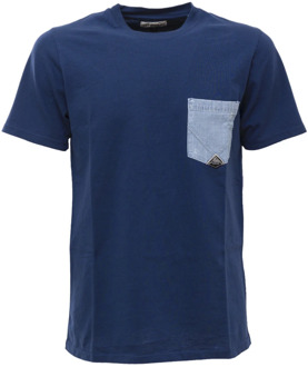 Shirts Roy Roger's , Blue , Heren - XL