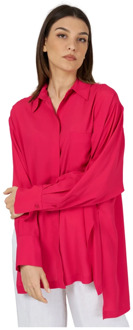 Shirts Semicouture , Red , Dames - 2XS