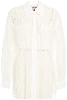 Shirts Semicouture , White , Dames - S,Xs