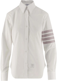 Shirts Thom Browne , White , Dames - Xs,3Xs,2Xs