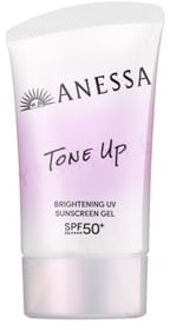 SHISEIDO Anessa Tone Up Brightening UV Sunscreen Gel SPF 50+ PA++++ 40g