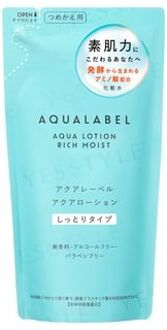 SHISEIDO Aqualabel Aqua Lotion Rich Moist 180ml Refill