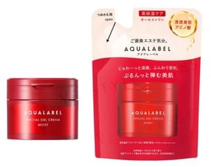 SHISEIDO Aqualabel Special Gel Cream EX Moist 81g Refill