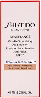 SHISEIDO Benefiance Wrinkle Smoothing Day Emulsion dagcrème 75 ml Gezicht