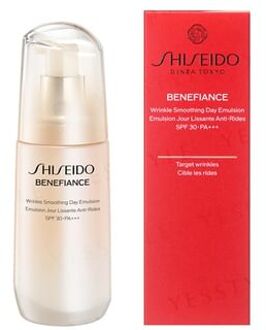 SHISEIDO Benefiance Wrinkle Smoothing Day Emulsion SPF 30 PA+++ 75ml