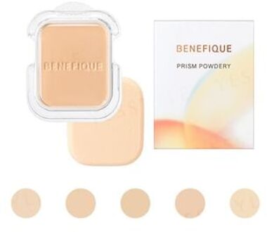 SHISEIDO Benefique Prism Powdery SPF25 PA+++ Pink Ocher 10 Refill