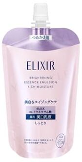SHISEIDO Elixir Brightening Essence Emulsion Rich Moisture Refill 110ml
