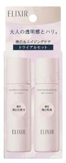 SHISEIDO Elixir Brightening Moisture Lotion & Emulsion Trial Set II Moist - 30ml + 30ml