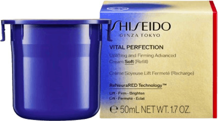SHISEIDO Gezichtscrème Shiseido Vital Perfection Uplifting & firming Advanced Soft Cream Refill 50 ml