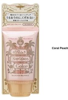 SHISEIDO Majolica Majorca Skin Navigate Color SPF 30 PA+++ Coral Peach