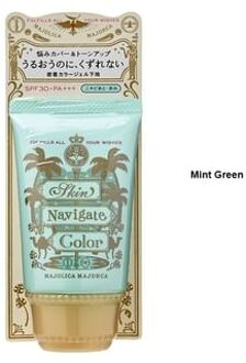 SHISEIDO Majolica Majorca Skin Navigate Color SPF 30 PA+++ Mint Green