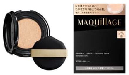 SHISEIDO Maquillage Dramatic Essence Cushion Glow SPF 50+ PA++++ 0 Light Ochre - 13g Refill